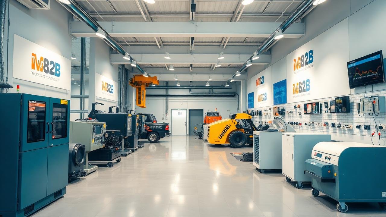 Showroom B2B industrial — FACIM Moçambique