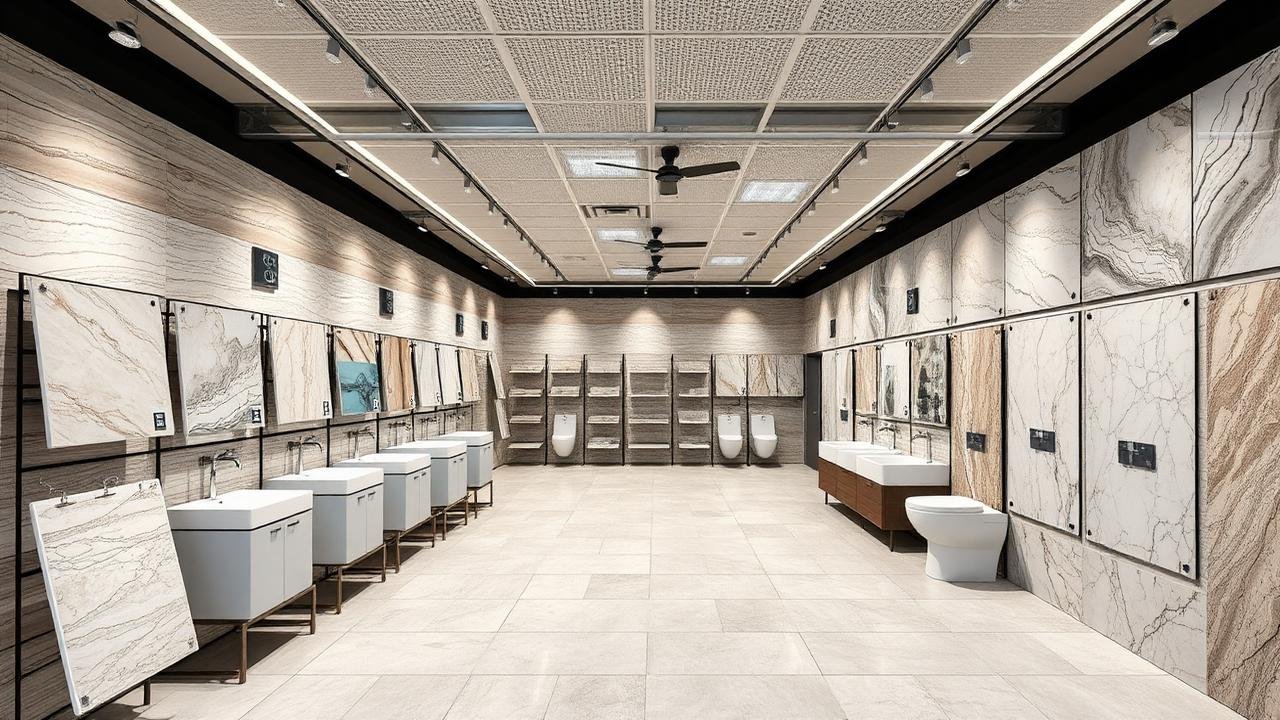 Showroom de materiais de construção — FACIM Moçambique