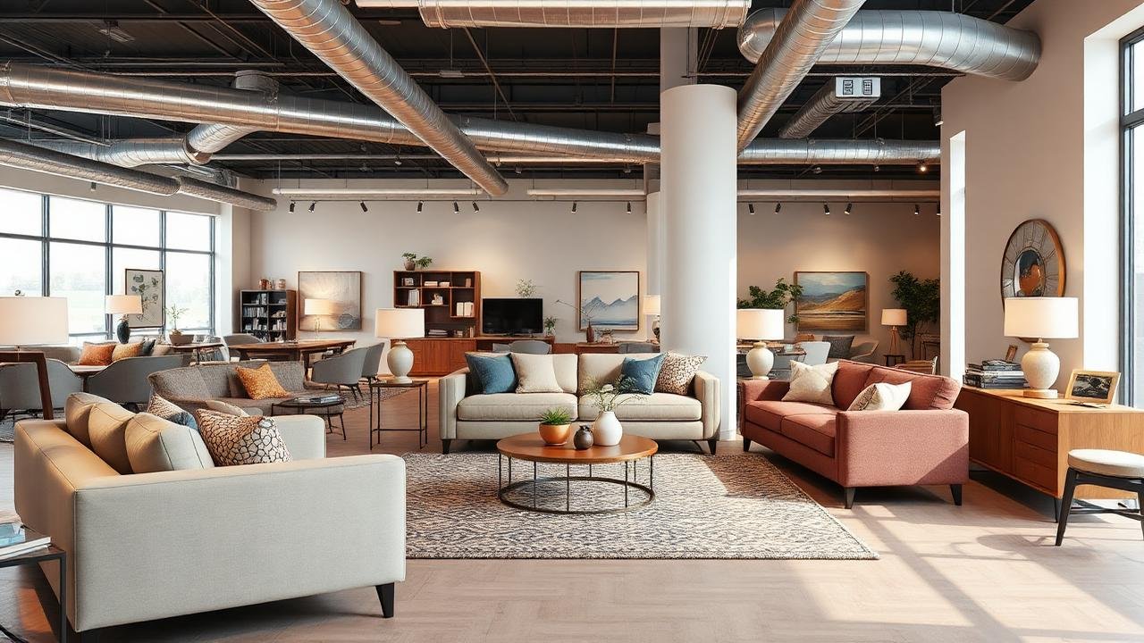 Showroom de mobiliário e decoração — FACIM Moçambique