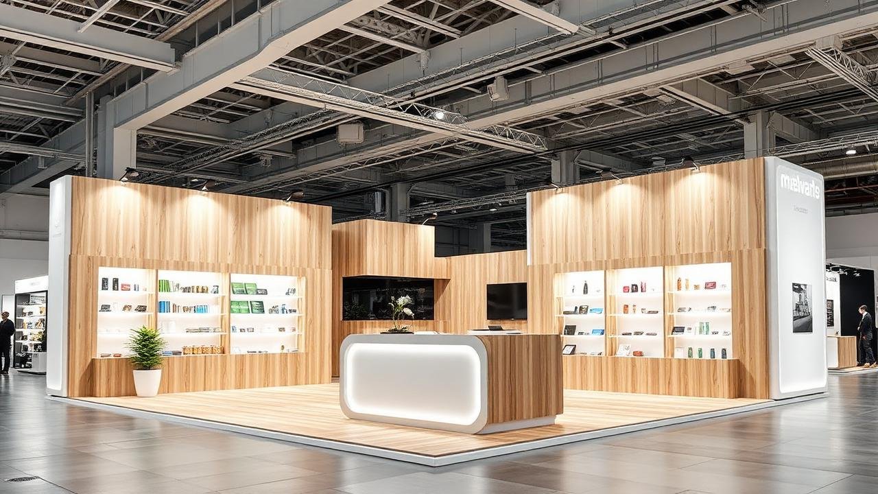 Stands modulares pequenos (12-30 m²) — FACIM Moçambique