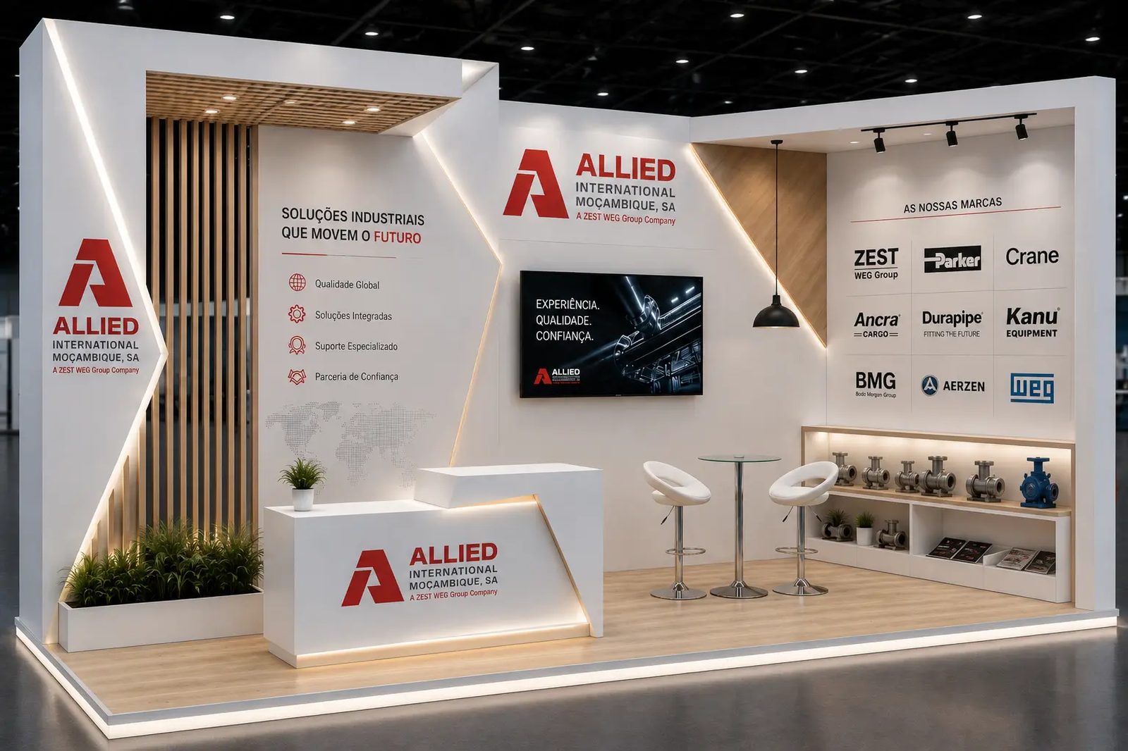 Acabamentos — FACIM Exhibition Stands